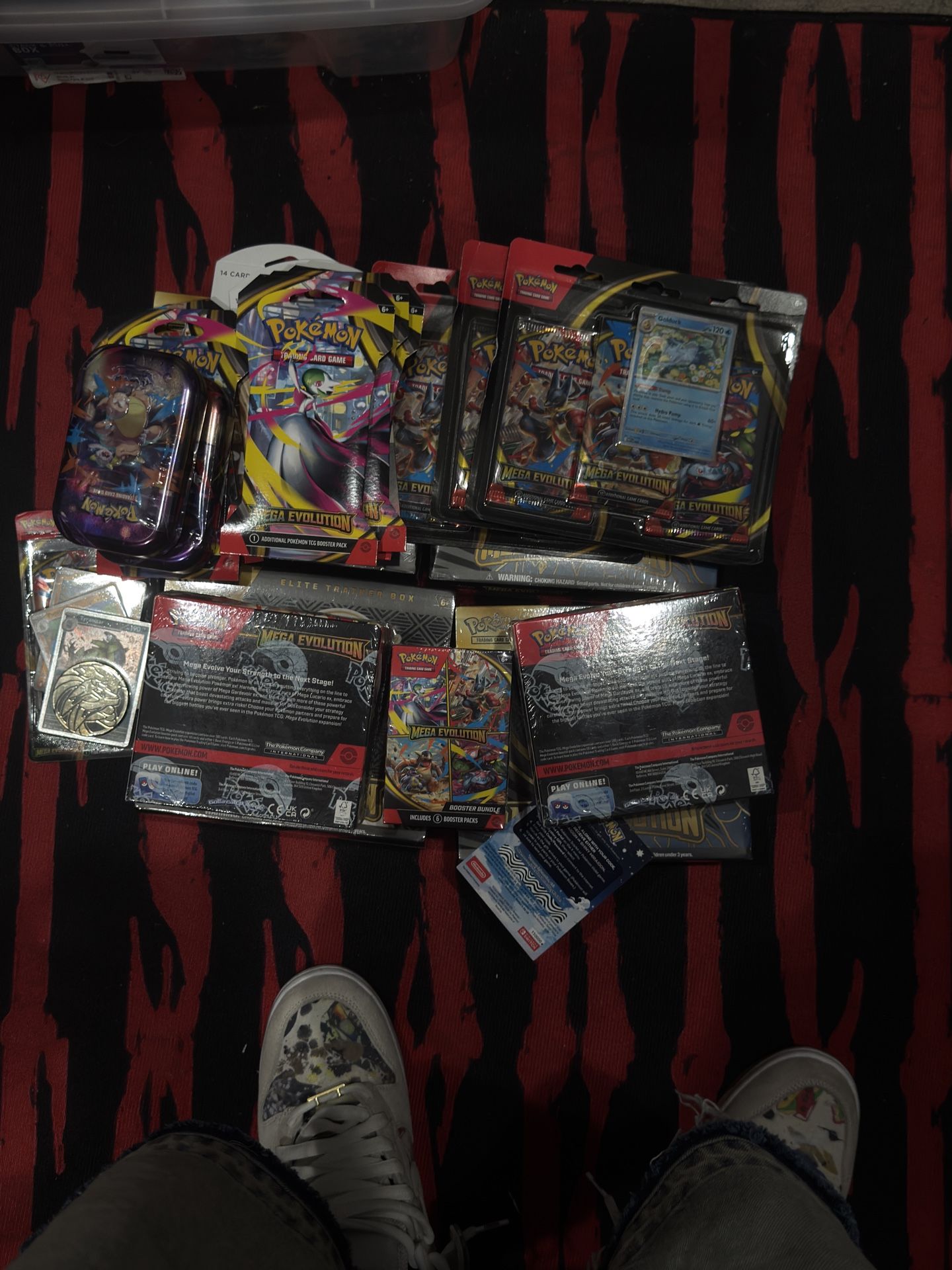 POKEMON MEGA EVOLUTION BOXES, SLEEVES, ETB