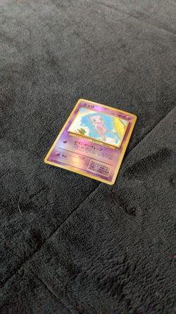 MEW *VERY RARE **MINT** REVERSE HOLO SOUTHERN ISLANDS JAPANESE POKEMON/POCKET MONSTER CARD