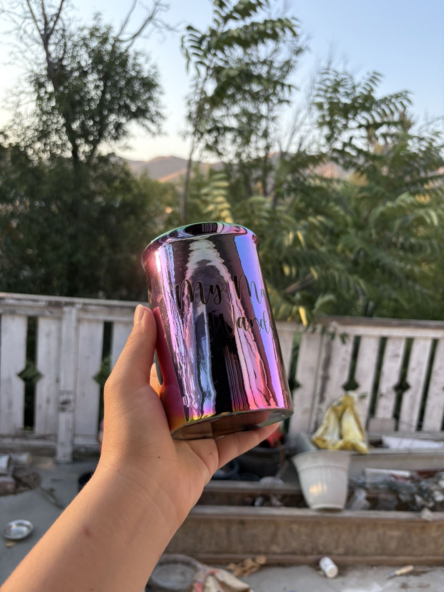 “my Magic Wands” Makeup Brush Holder