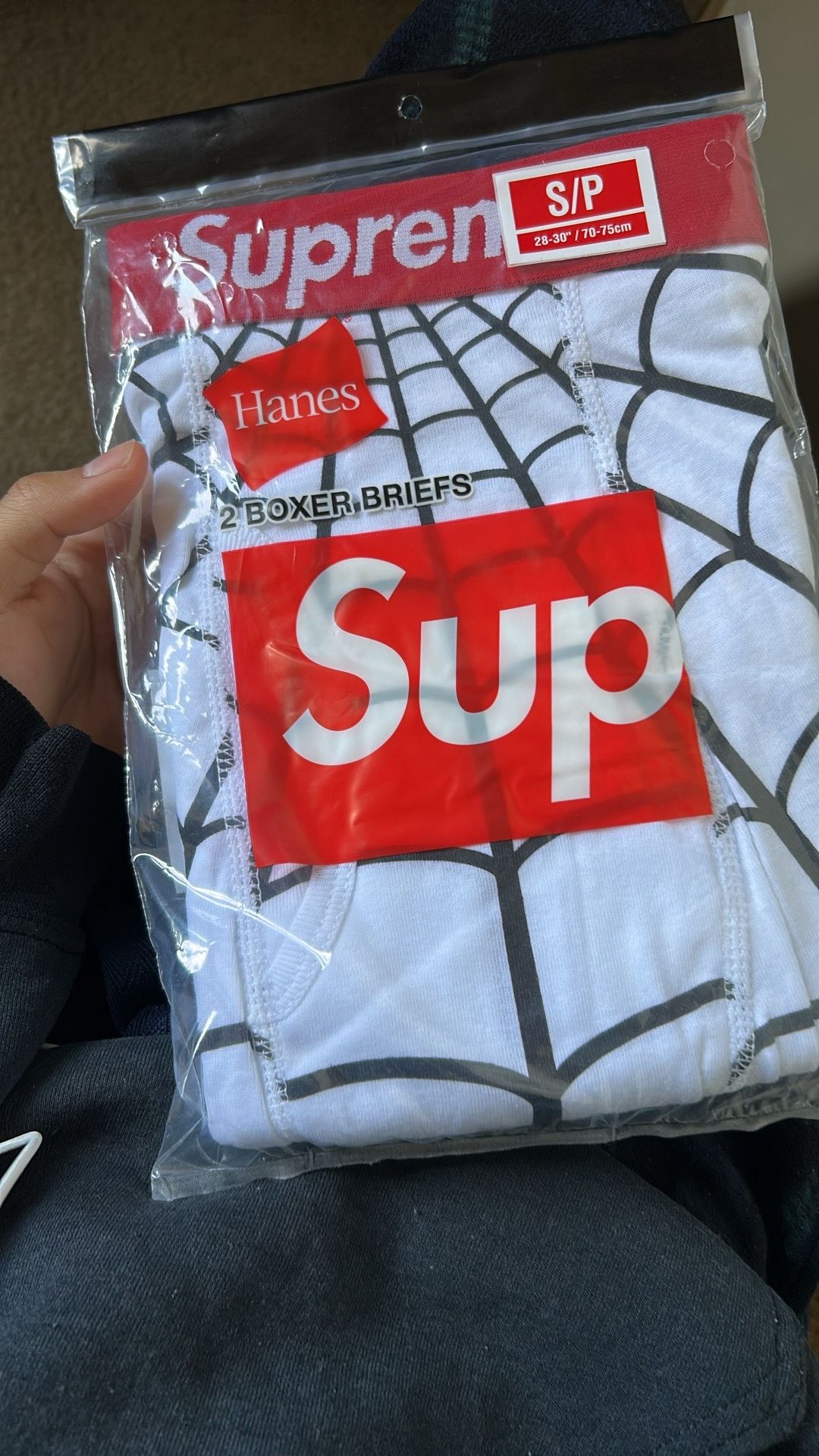Supreme x Spider-Man Web Brief Boxer