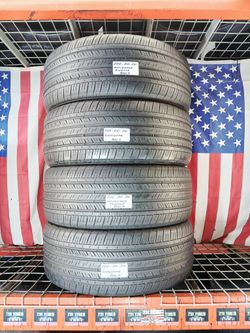 ⭐️ USED TIRES 255/50R20 GOODYEAR ASSURANCE FINESSE GRAND TOURING ALL SEASON 255 50 20