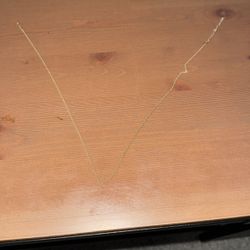 14k gold necklace with custom tiffany pendant