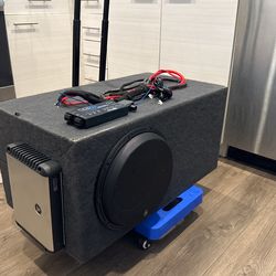 JL Audio Subwoofer+Amplifier+LC2i+Remote