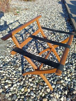 Forbes Industries Wooden Folding Luggage Rack