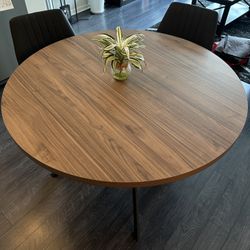 Circle Dining Table With 4 Chairs