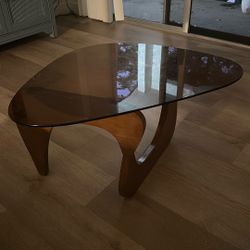 Small Glass Coffee Table 