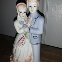 Wedding Anniversary Porcelain Figurines Or Cake Topper