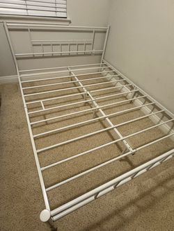 Queen size bed frame