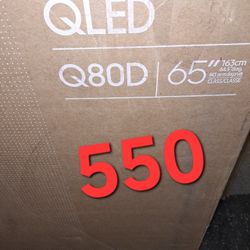 SAMSUNG 65"INCH QLED 4K Q80D 