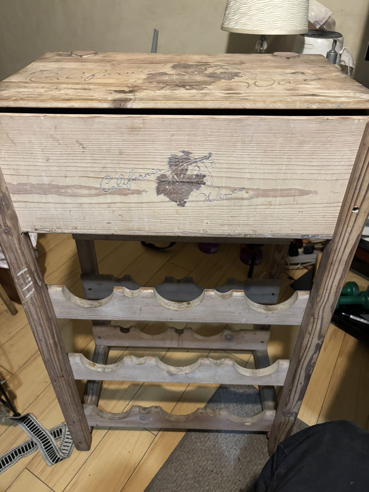 Unique, Antique Wine Rack