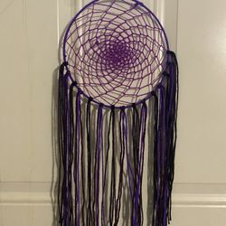 Purple Handmade Dream Catcher 