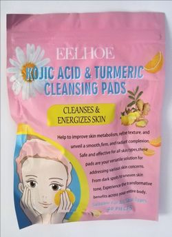 Kojic acid & turmeric cleansing pads (40 piece)