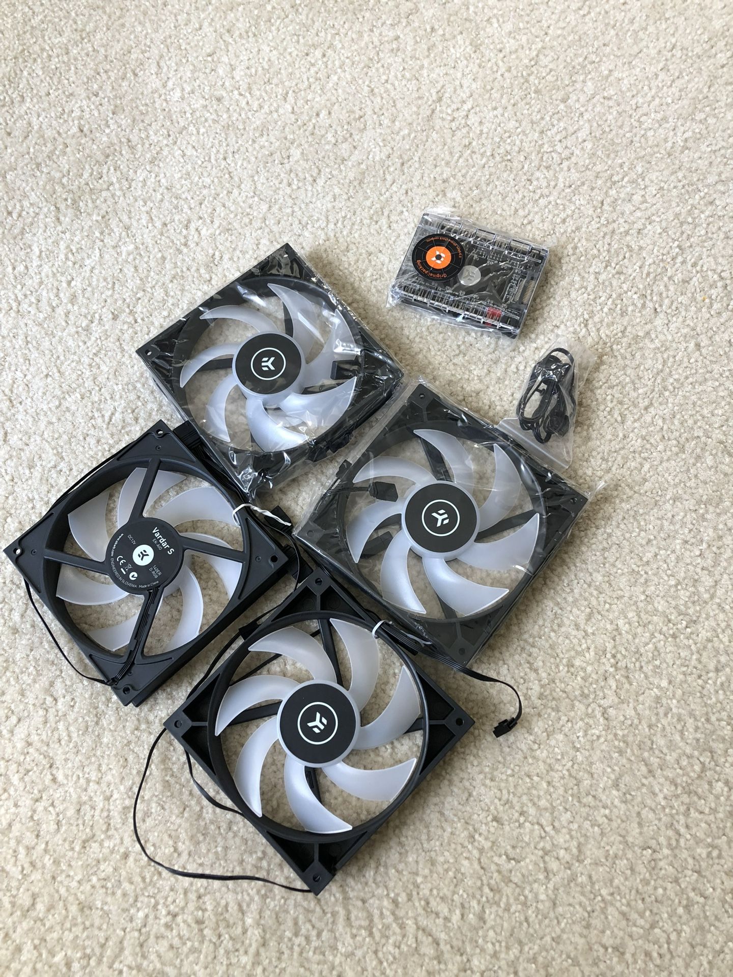 RGB Computer Fans - EK Vardar S 140mm w/ Hub