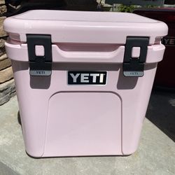 Brand new Yeti Roadie 24 Ice Pink hard Cooler Limited Edition  