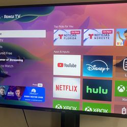 65” TCL ROKU TV 