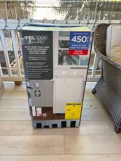 TCL Dual Hose Portable Air Conditioner with Heat Pump