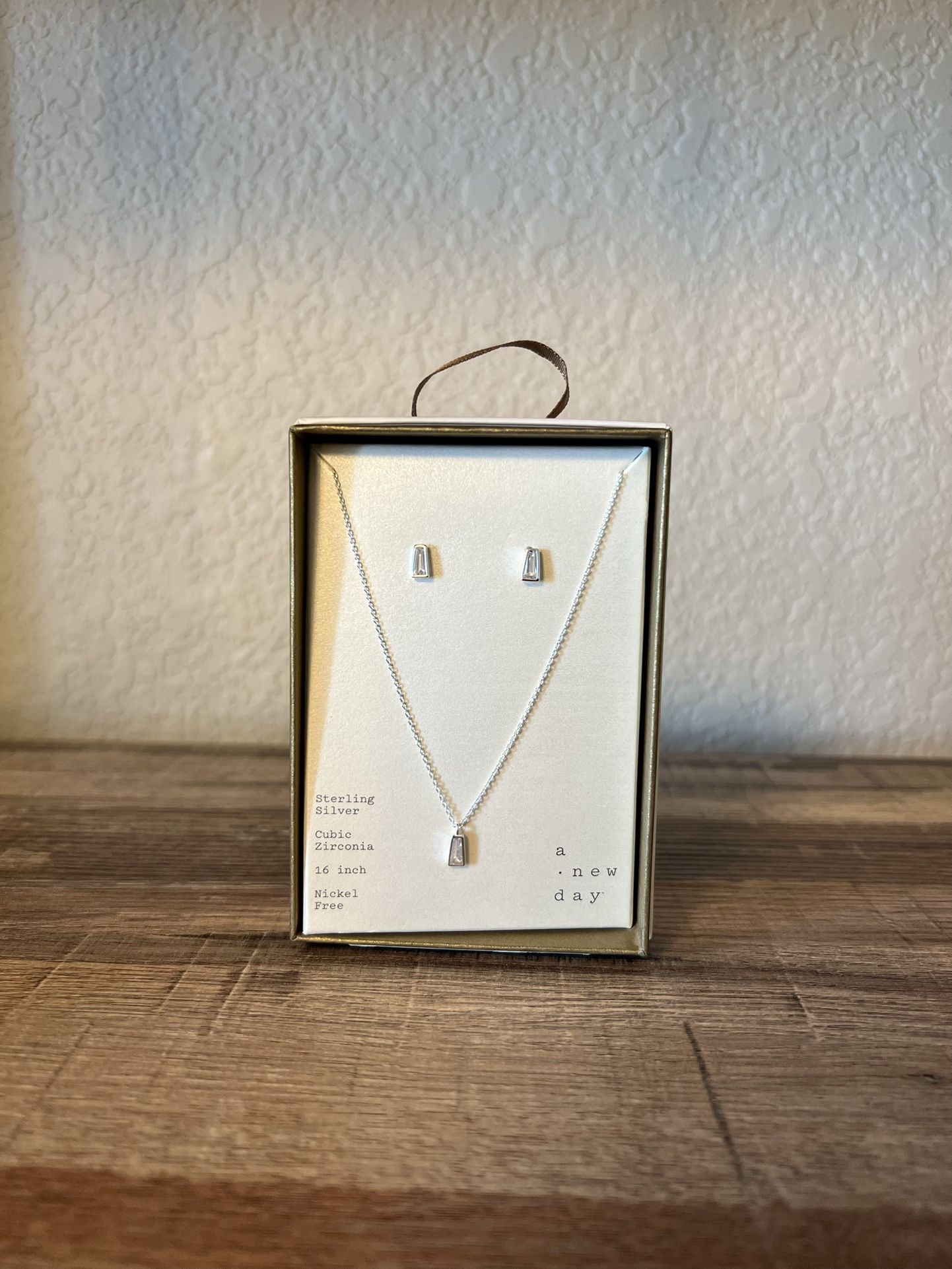 A New Day Necklace Earring Set