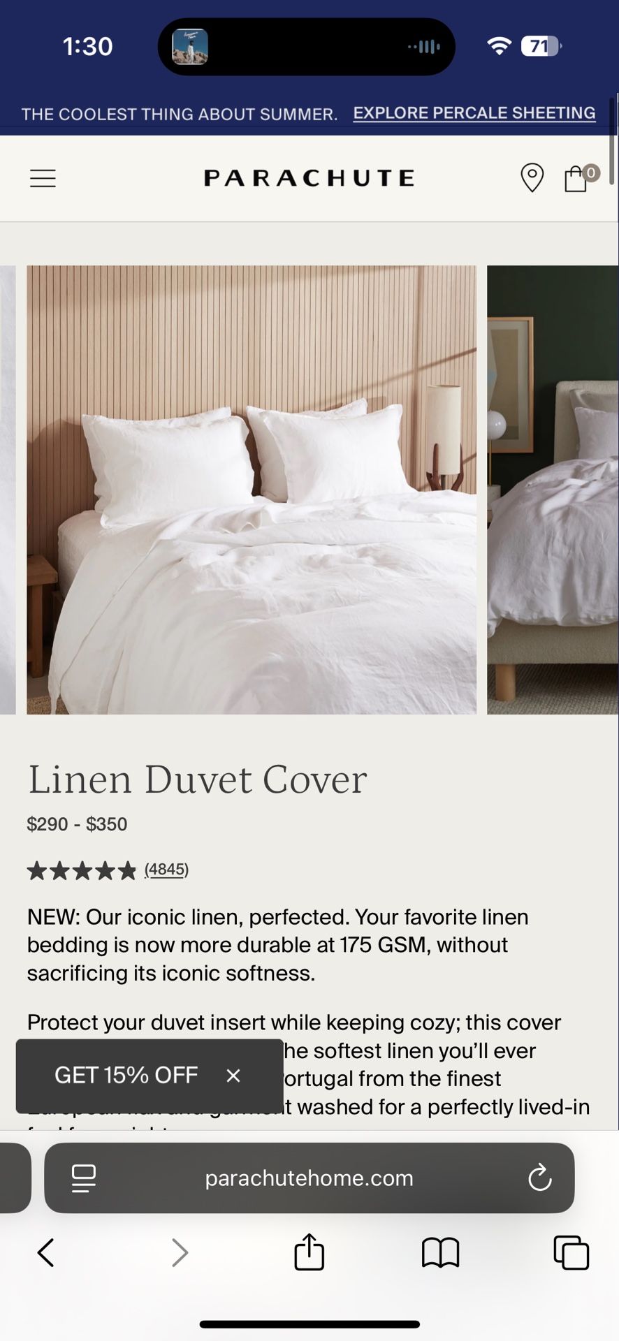 The Absolute Best Parachute King Duvet Cover