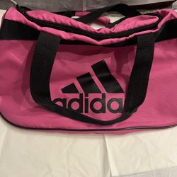 Pink Adidas duffle Bag