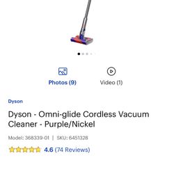 Dyson Omni-Glide Vaccuum