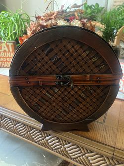 Decorative Wooden Boxes / Chest x2