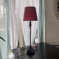 Vintage Red Lamp 