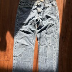 Silver Tab Levi Size 11 
