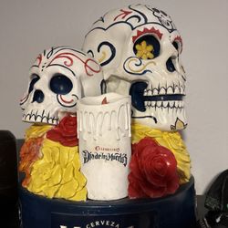 Modelo Day Of The Dead Mr Cartoon Statue