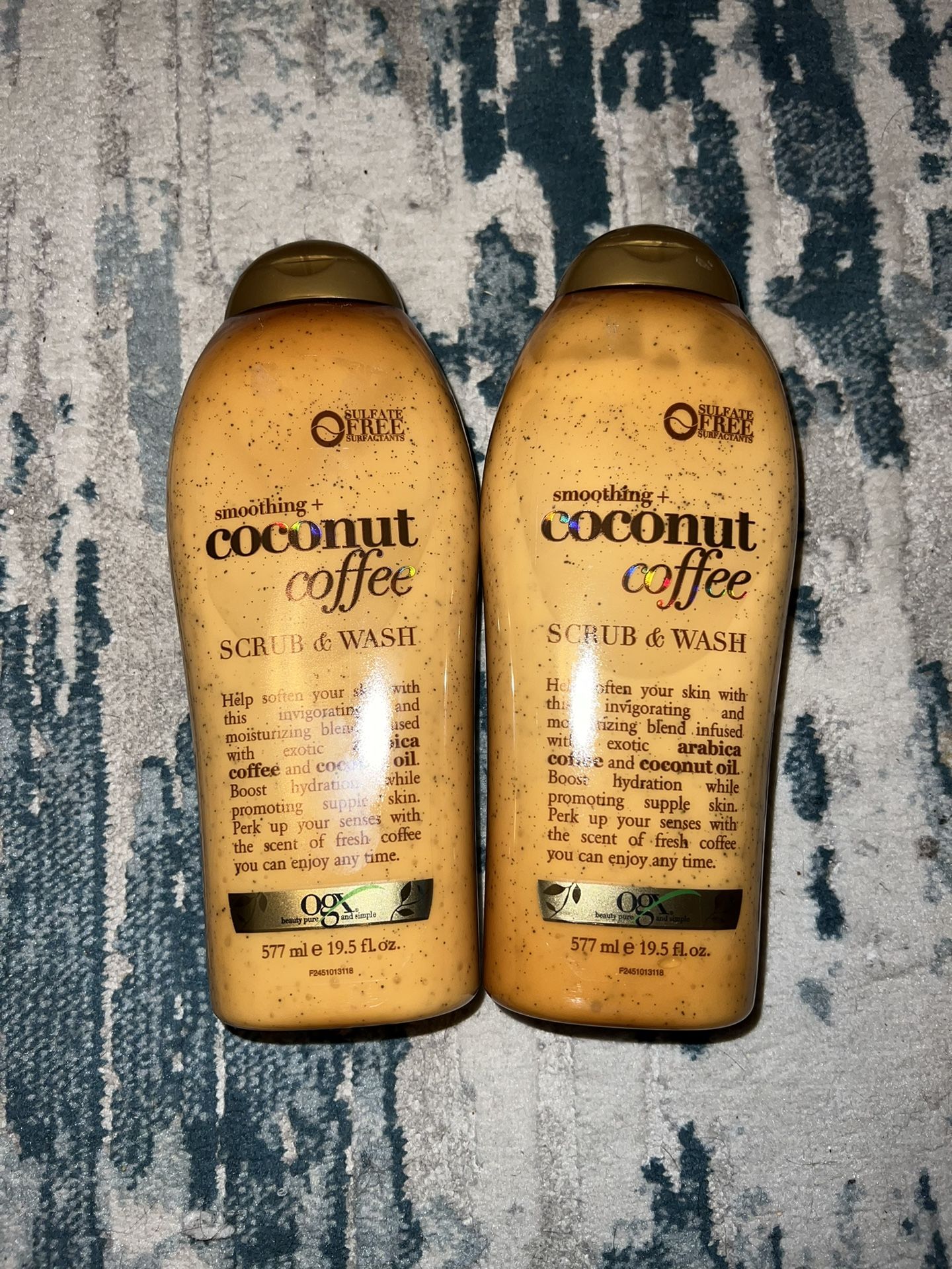 OGX Coconut Coffee Scrub & Wash