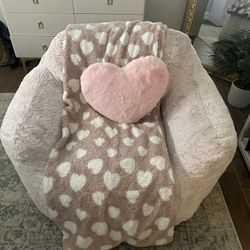 Pink Bean Bag Chair