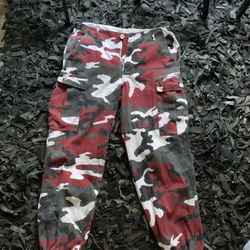 Camouflage Cargo Joggers 