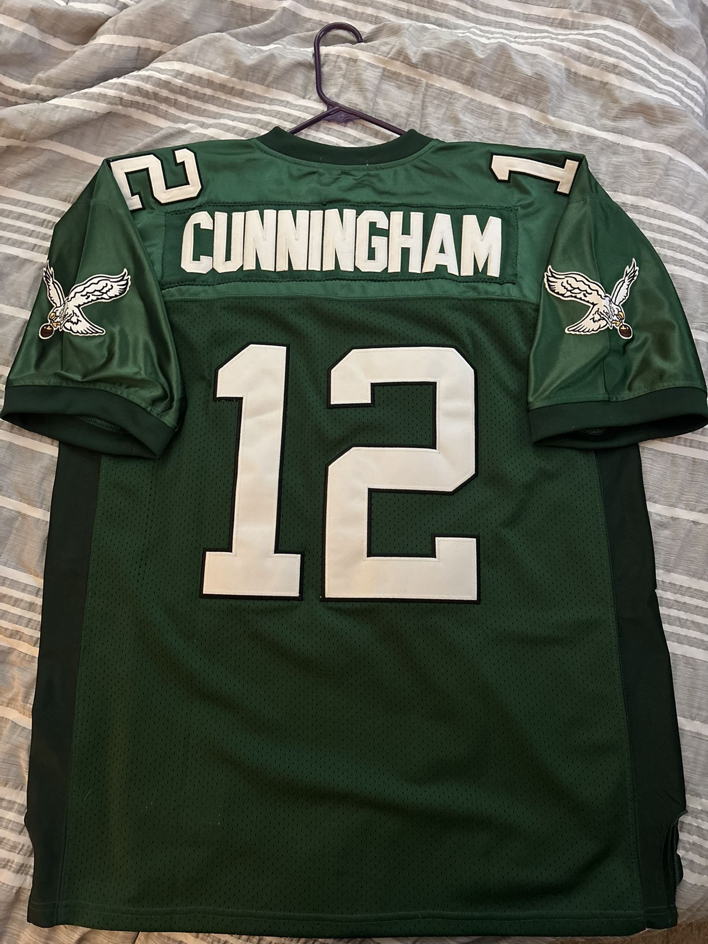 Philadelphia Eagles Randall Cunningham #12 Mitchell & Ness Throwback Jersey 1992
