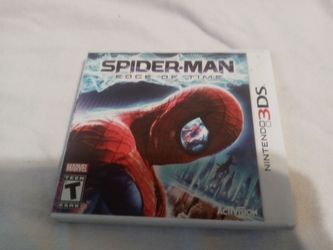 Nintendo 3ds Spiderman edge of time