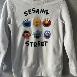 Sesame Street Sweatshirt Size 6-8
