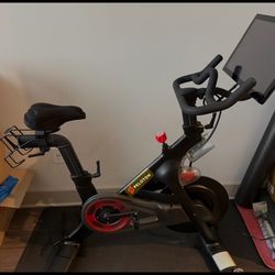 Gently Used Peloton Bike