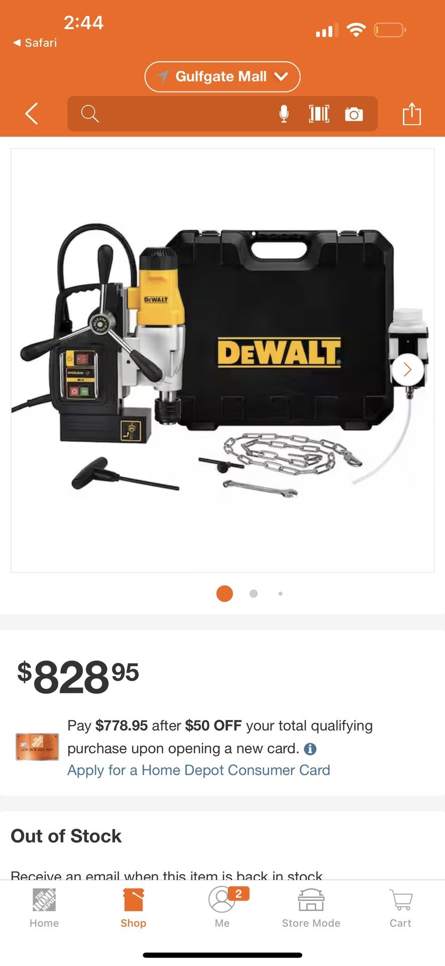 Dewalt Magnetic Drill Press