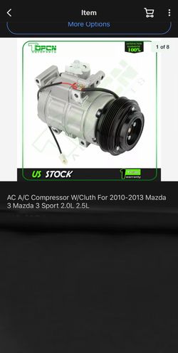 Compressor for 2012 Mazda