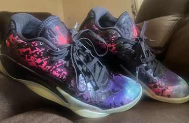 Air Jordan’s Zion 3 Lift Off - by Nike - Sz 8 - Vw1 - Black Neon Pink Purple & Blue - New w/ no Box