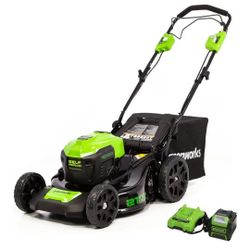 Greenworks 40V 21" Brushless Cordless (Self-Propelled) Lawn Mower 