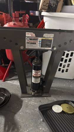 Central Machinery 12 Ton Hydraulic Pipe Bender