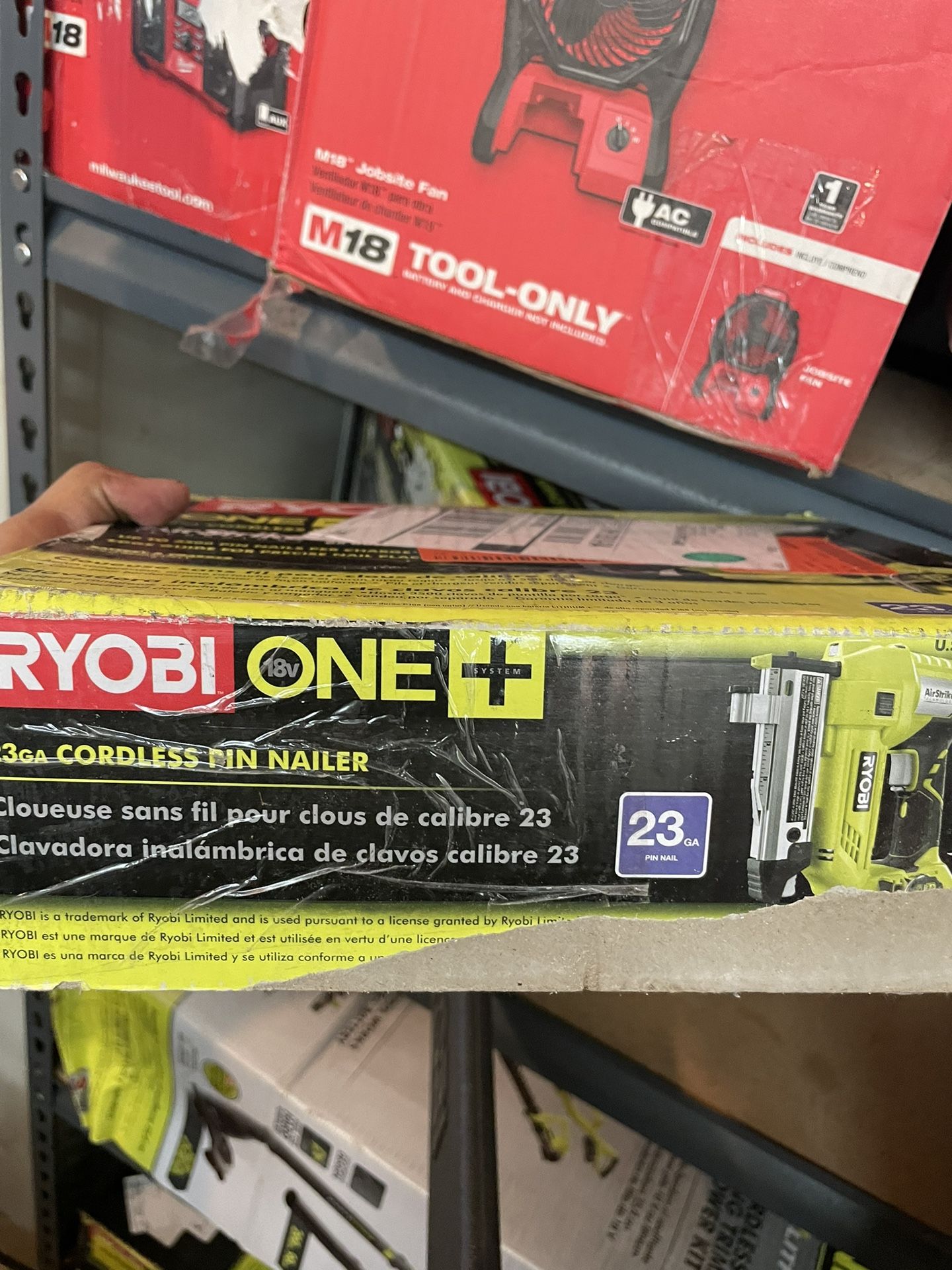 Ryobi Cordless Pin Nailer