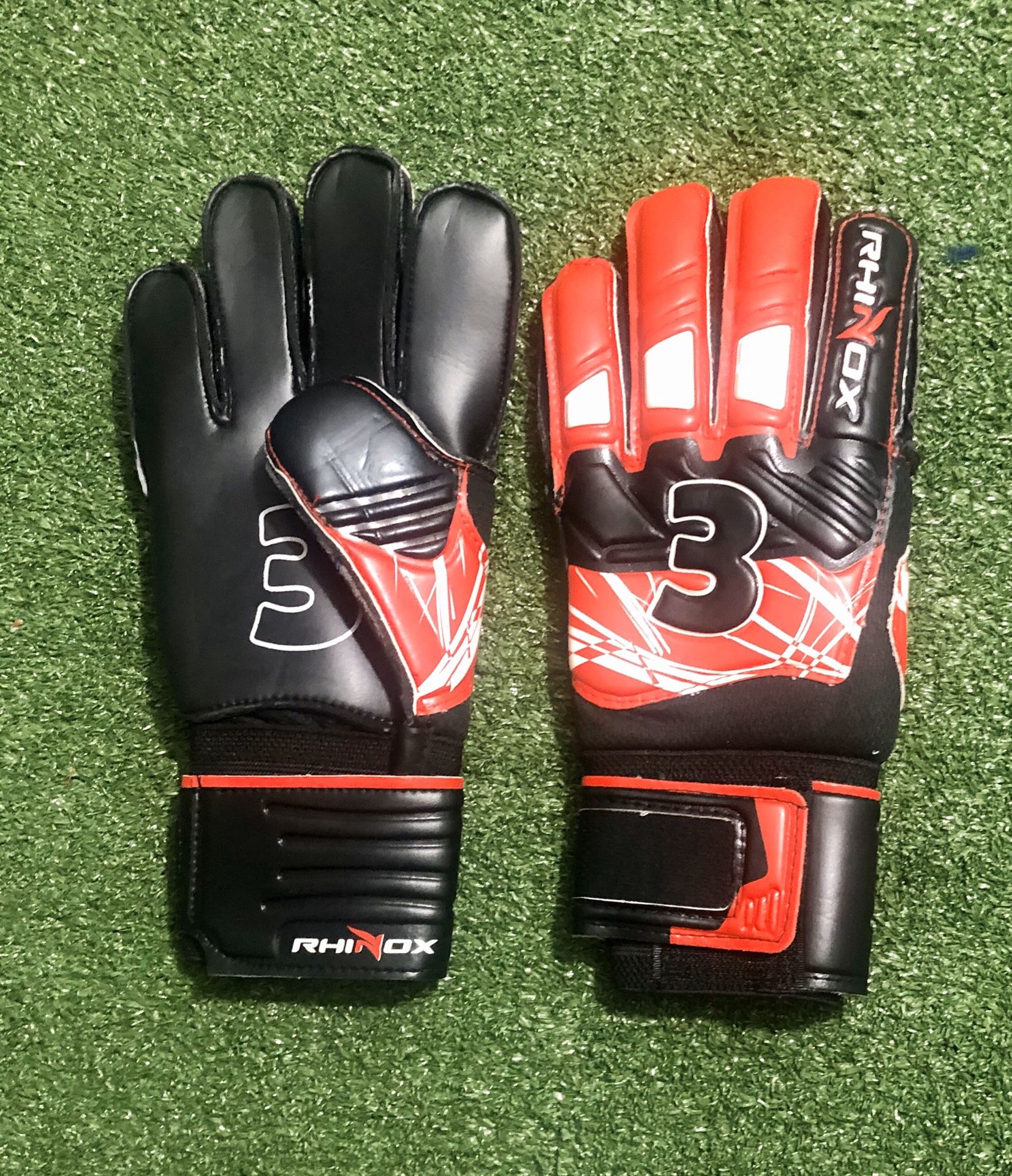 Goalkeeper Gloves Finger Protection Men’s. New