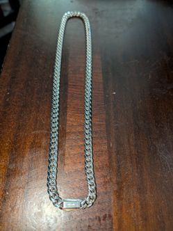JAXXON silver cuban link chain