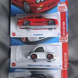 Hotwheels  Red Edition  Set De  3 X15