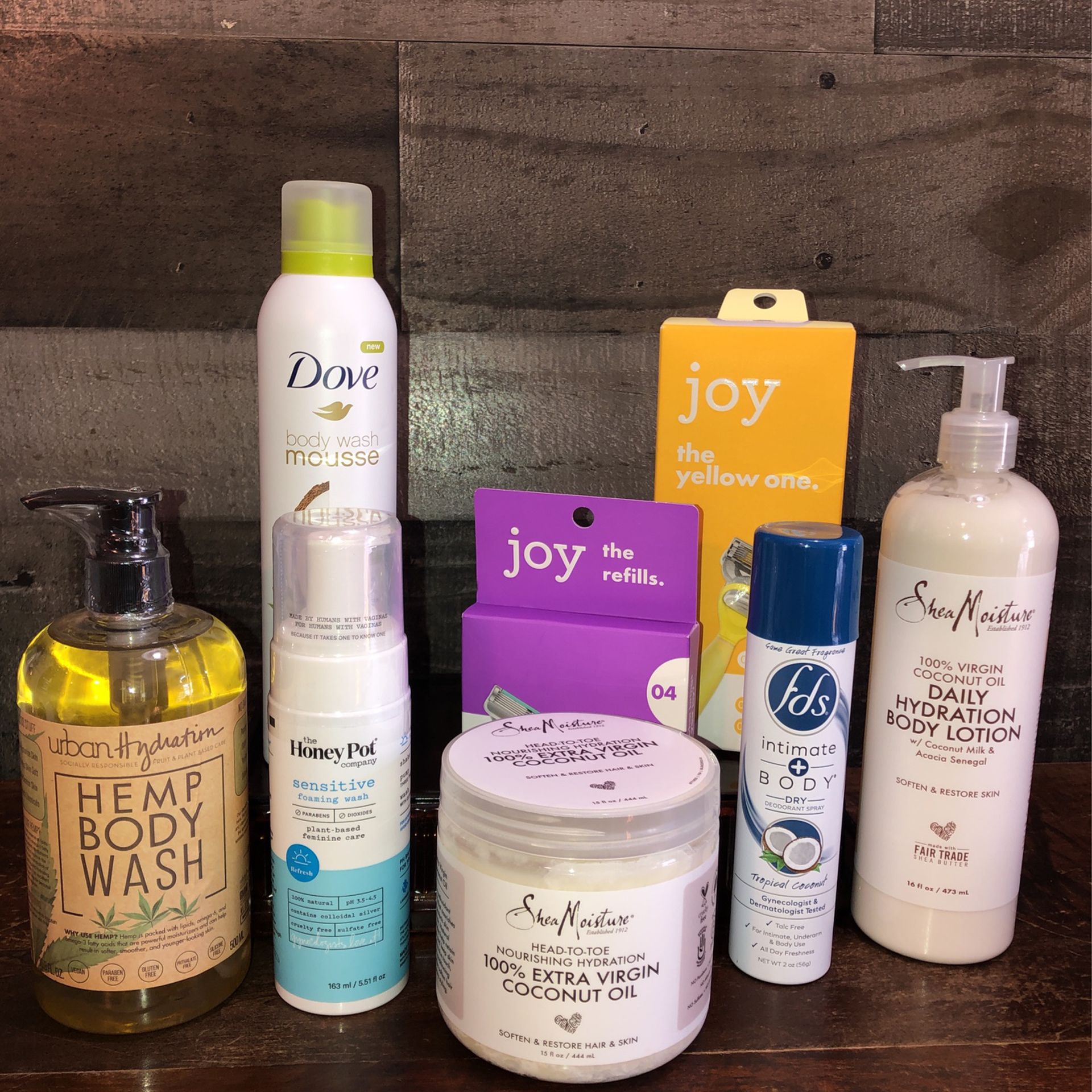 Brand New! 🥥   Dove / Honey Pot / Urban Hydration / Joy / Shea Moisture - Body Care Products 