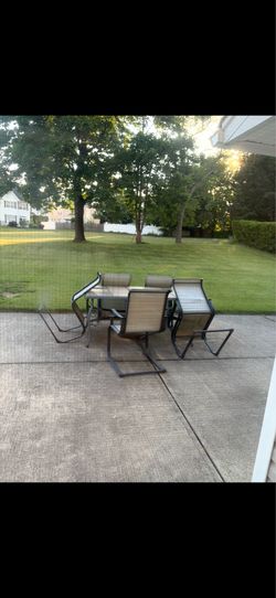 Patio Table With Chairs