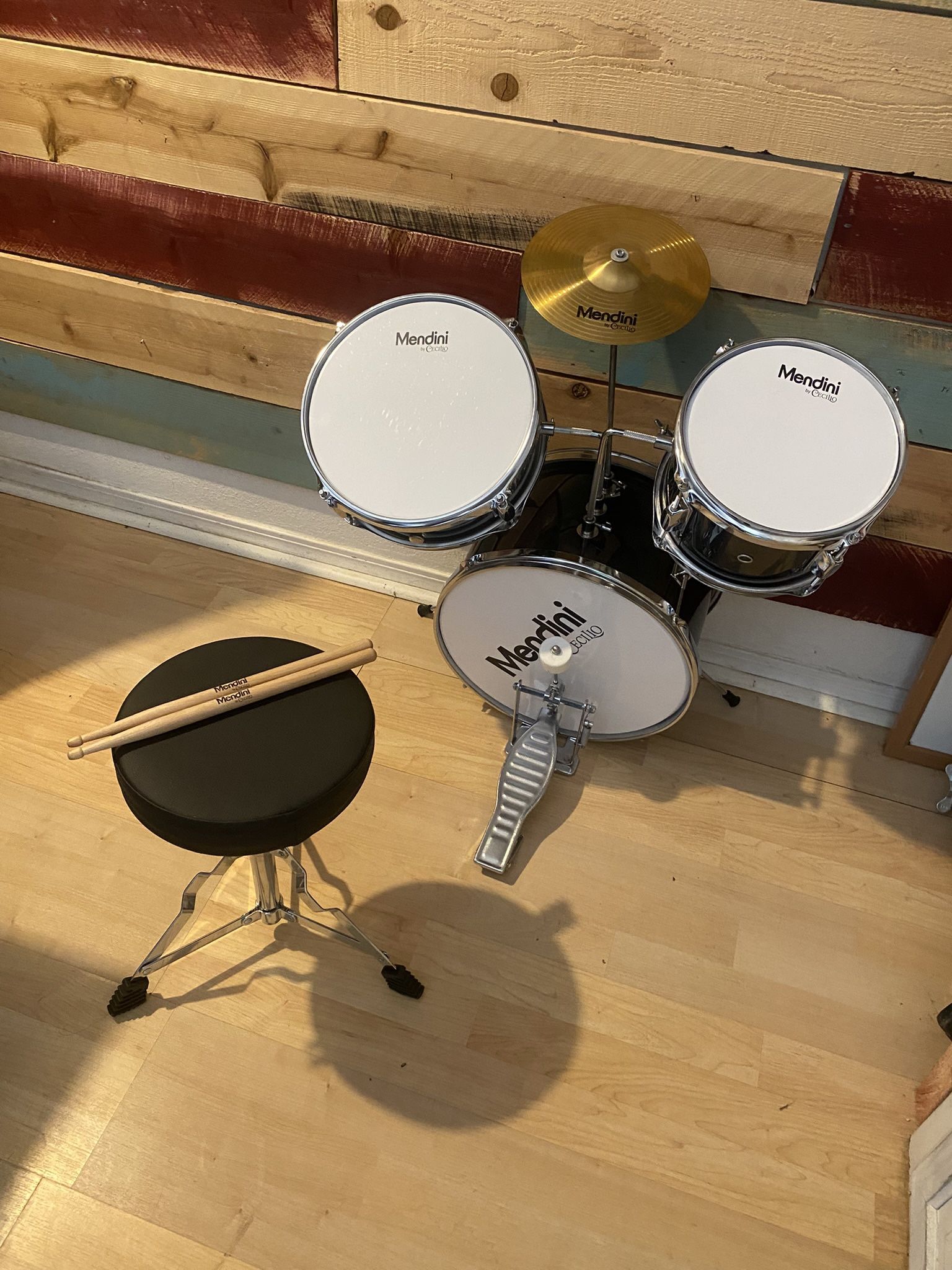 Drummer Drum Set