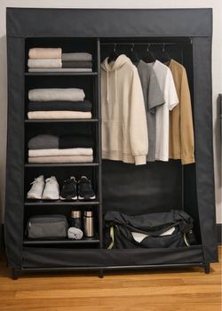 Spacious Freestanding Wardrobe with cover , not opened or used