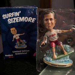 Surfin’ Sizemore Limited Edition Bobble-Head Cleveland Indians 