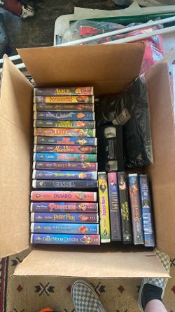 Disney VHS videos
